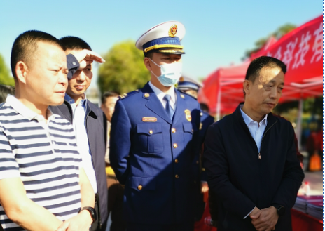 上海昊新教育资源整合有限公司参加河源市 2021 年新《安全生产法》 宣传周